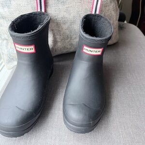 Short Hunter Rain Boots US Size 6
